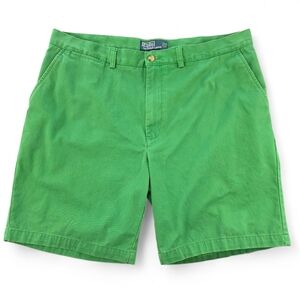 Vintage Polo Ralph Lauren Prospect Shorts Men’s Size 38 Green Chino Classic Fit